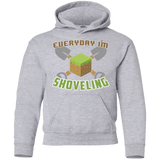 Sweatshirts Sport Grey / YS Everyday Shoveling Youth Hoodie