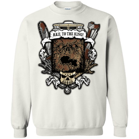 Sweatshirts White / Small Evil Crest Crewneck Sweatshirt