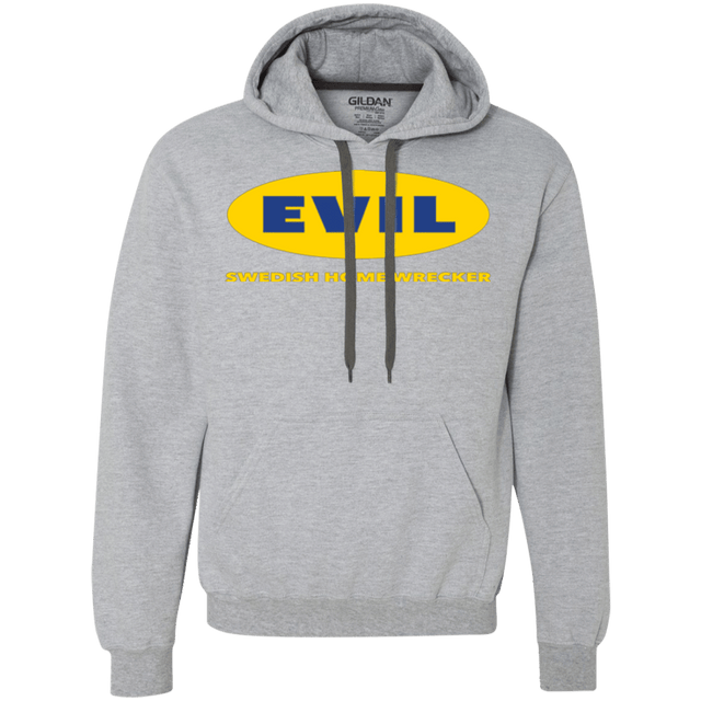 Sweatshirts Sport Grey / Small EVIL Home Wrecker Premium Fleece Hoodie