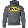 Sweatshirts Dark Heather / YS EVIL Home Wrecker Youth Hoodie
