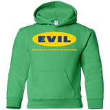 Sweatshirts Irish Green / YS EVIL Home Wrecker Youth Hoodie