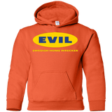 Sweatshirts Orange / YS EVIL Home Wrecker Youth Hoodie