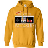 Sweatshirts Gold / Small Evolve Today! Play More NES Pullover Hoodie