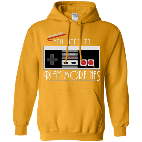 Sweatshirts Gold / Small Evolve Today! Play More NES Pullover Hoodie