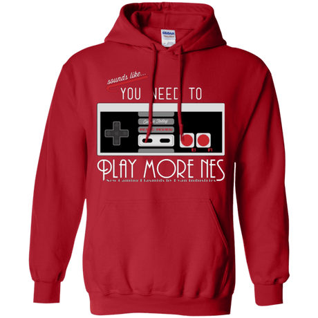 Sweatshirts Red / Small Evolve Today! Play More NES Pullover Hoodie