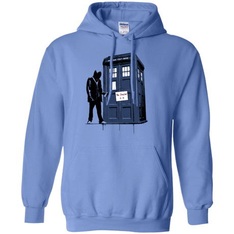 Sweatshirts Carolina Blue / Small Exit Through Tardis Pullover Hoodie