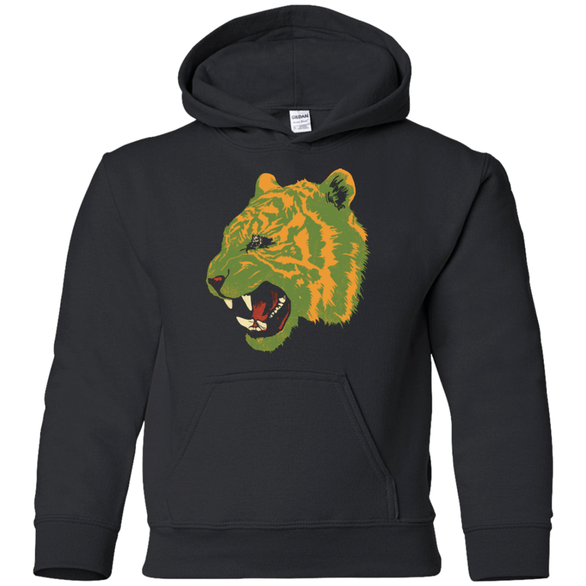 Sweatshirts Black / YS Eye Of The Tiger Youth Hoodie