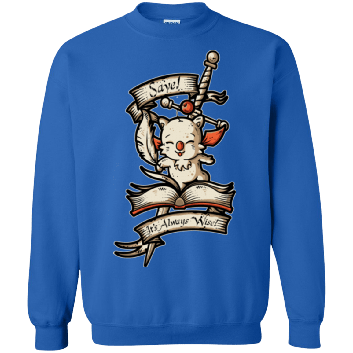 Sweatshirts Royal / Small FANTASY SAVE POINT Crewneck Sweatshirt