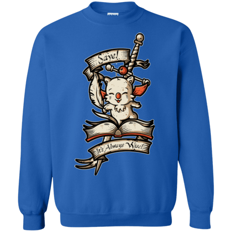 Sweatshirts Royal / Small FANTASY SAVE POINT Crewneck Sweatshirt
