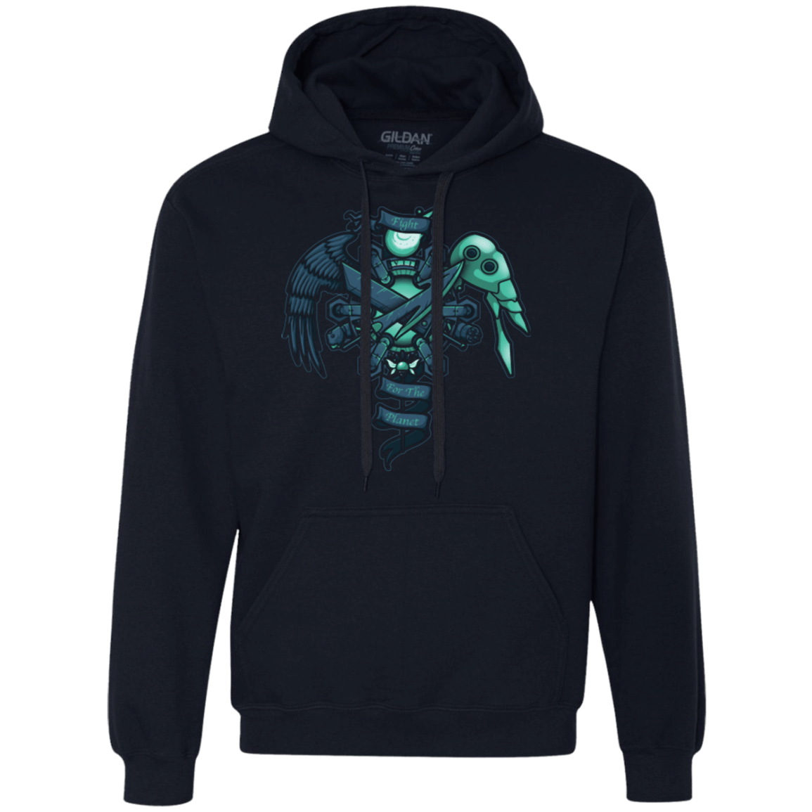 Sweatshirts Navy / Small FIGHT FOR THE PLANET Premium Fleece Hoodie