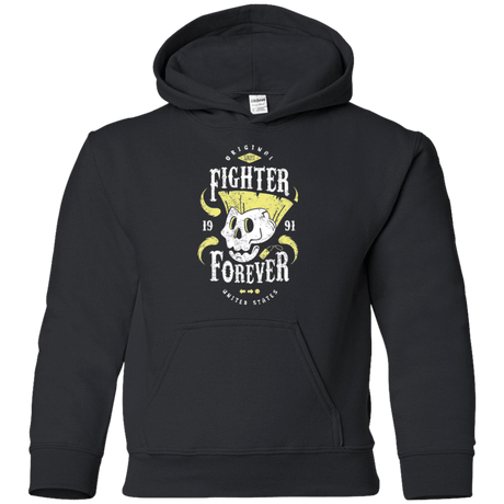 Sweatshirts Black / YS Fighter Forever Guile Youth Hoodie