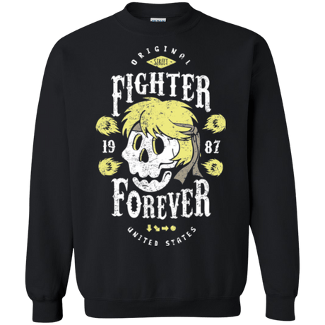 Sweatshirts Black / Small Fighter Forever Ken Crewneck Sweatshirt