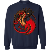 Sweatshirts Navy / Small FIRE BLOOD AND TRAINING Crewneck Sweatshirt