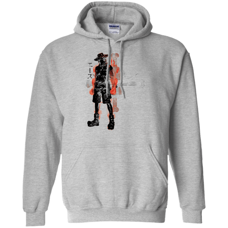 Sweatshirts Sport Grey / Small Fire fist Pullover Hoodie
