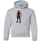 Sweatshirts Sport Grey / YS Fire fist Youth Hoodie