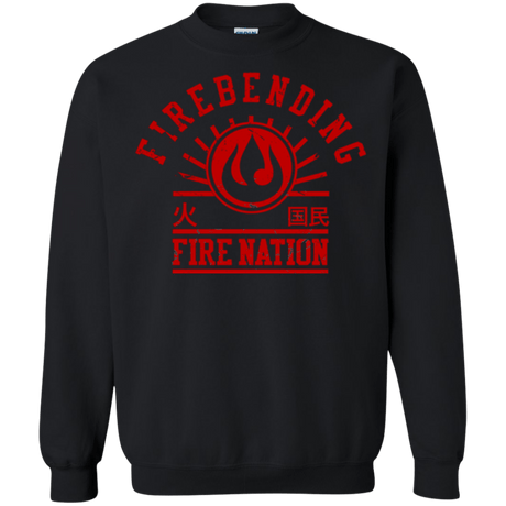 Sweatshirts Black / Small Fire Nation Crewneck Sweatshirt