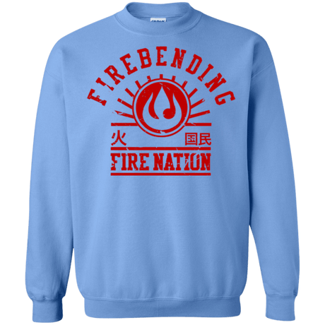 Sweatshirts Carolina Blue / Small Fire Nation Crewneck Sweatshirt