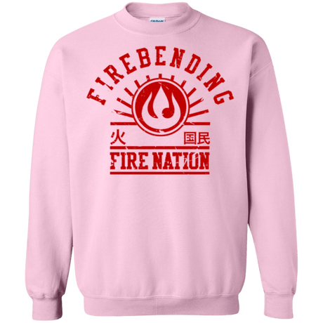 Sweatshirts Light Pink / Small Fire Nation Crewneck Sweatshirt