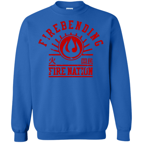 Sweatshirts Royal / Small Fire Nation Crewneck Sweatshirt