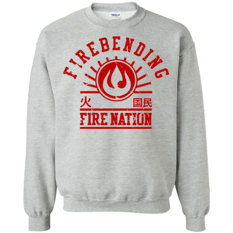 Sweatshirts Sport Grey / Small Fire Nation Crewneck Sweatshirt