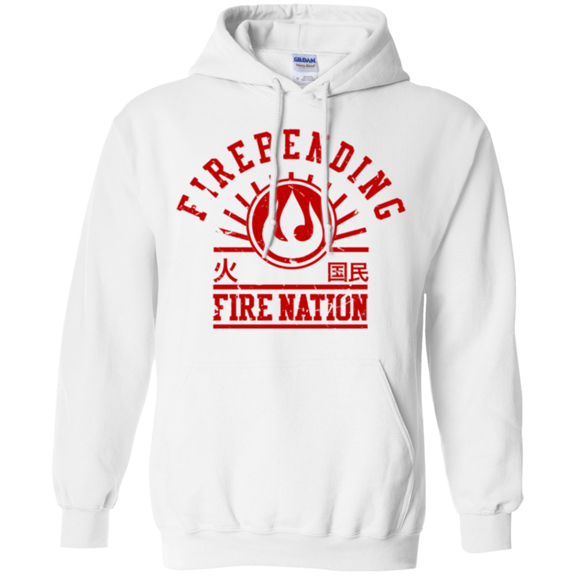 Sweatshirts White / Small Fire Nation Pullover Hoodie