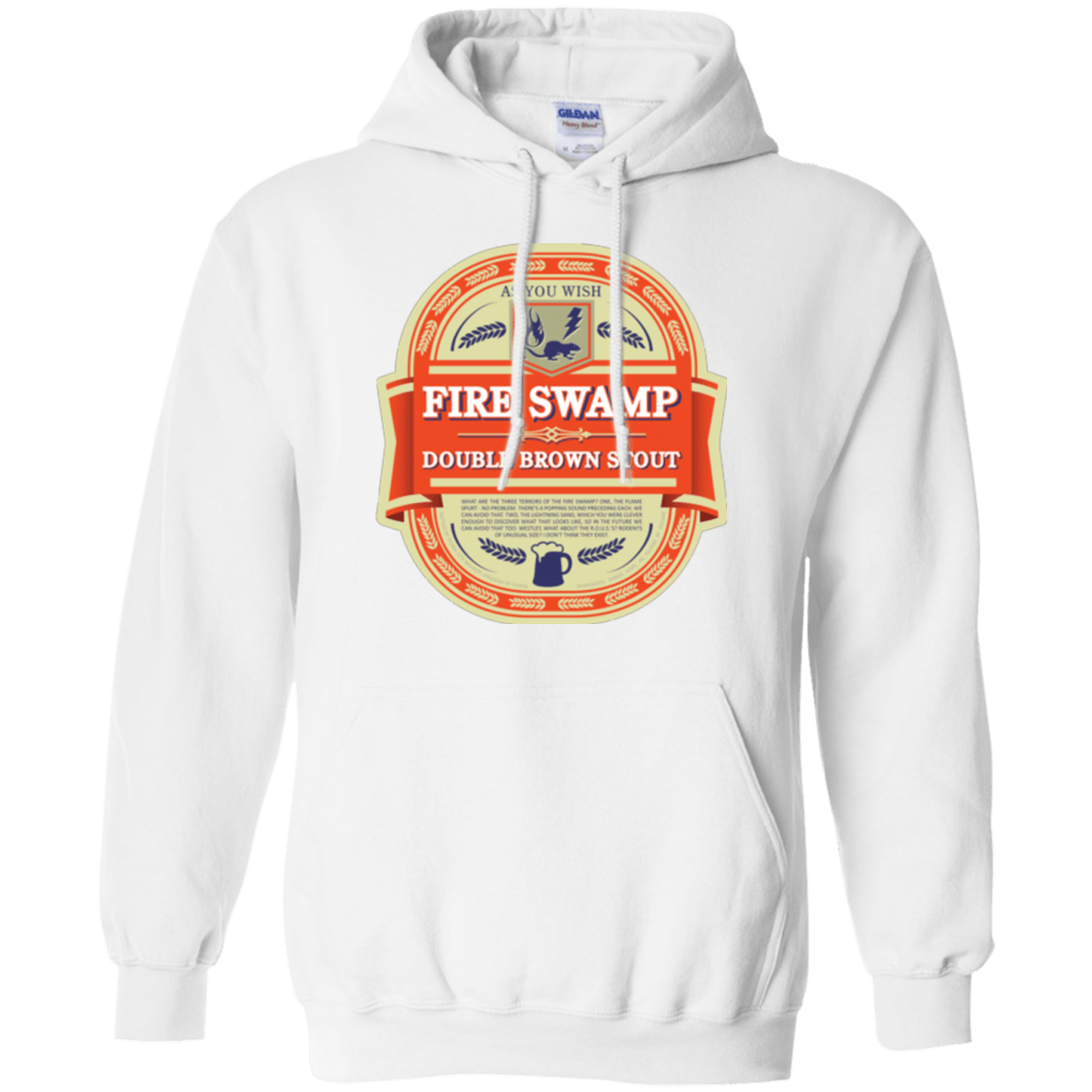 Sweatshirts White / Small Fire Swamp Ale Pullover Hoodie