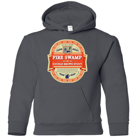 Sweatshirts Charcoal / YS Fire Swamp Ale Youth Hoodie