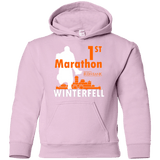 Sweatshirts Light Pink / YS First marathon Youth Hoodie