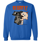Sweatshirts Royal / S Fluffy Raccoon Crewneck Sweatshirt
