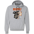 Sweatshirts Sport Grey / S Fluffy Raccoon Premium Fleece Hoodie