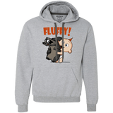 Sweatshirts Sport Grey / S Fluffy Raccoon Premium Fleece Hoodie