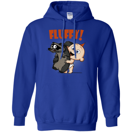 Sweatshirts Royal / S Fluffy Raccoon Pullover Hoodie