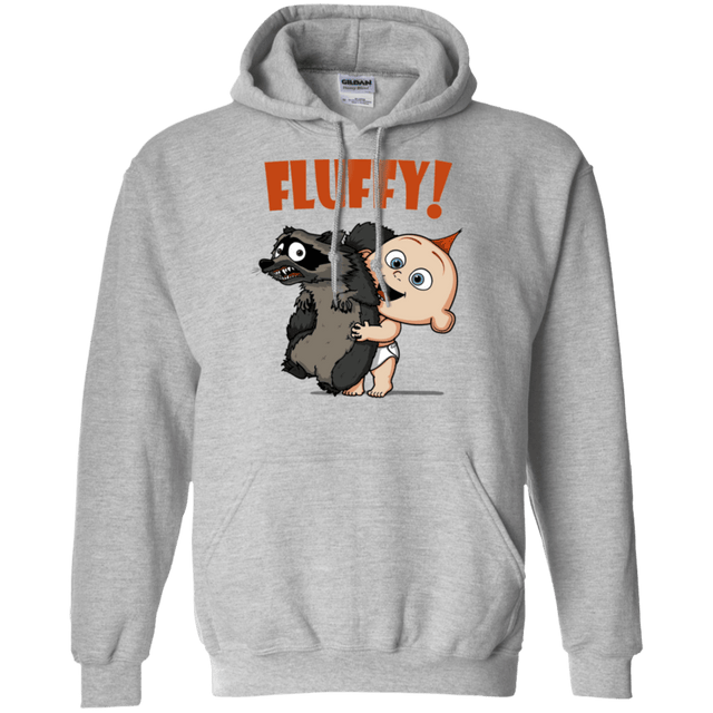 Sweatshirts Sport Grey / S Fluffy Raccoon Pullover Hoodie