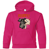 Sweatshirts Heliconia / YS Fluffy Raccoon Youth Hoodie
