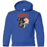 Sweatshirts Royal / YS Fluffy Raccoon Youth Hoodie