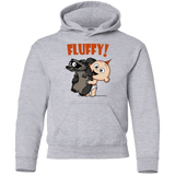 Sweatshirts Sport Grey / YS Fluffy Raccoon Youth Hoodie