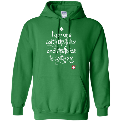 Sweatshirts Irish Green / Small Force Mantra White Pullover Hoodie