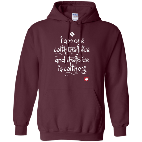 Sweatshirts Maroon / Small Force Mantra White Pullover Hoodie