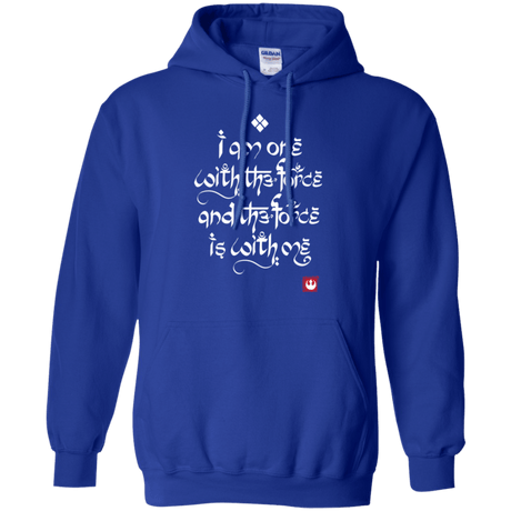 Sweatshirts Royal / Small Force Mantra White Pullover Hoodie