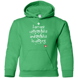 Sweatshirts Irish Green / YS Force Mantra White Youth Hoodie
