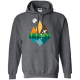 Sweatshirts Dark Heather / Small Forest View Pullover Hoodie