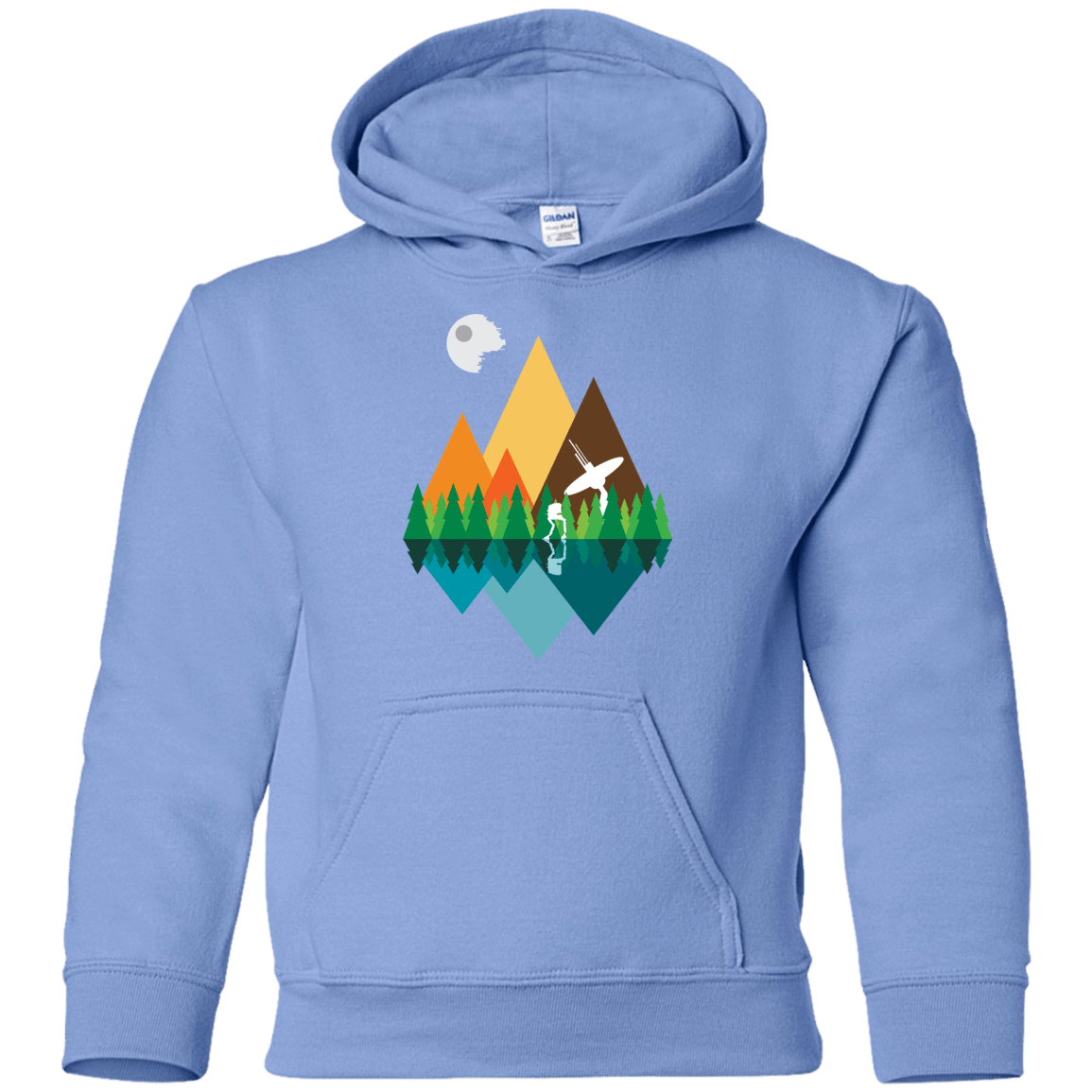 Sweatshirts Carolina Blue / YS Forest View Youth Hoodie
