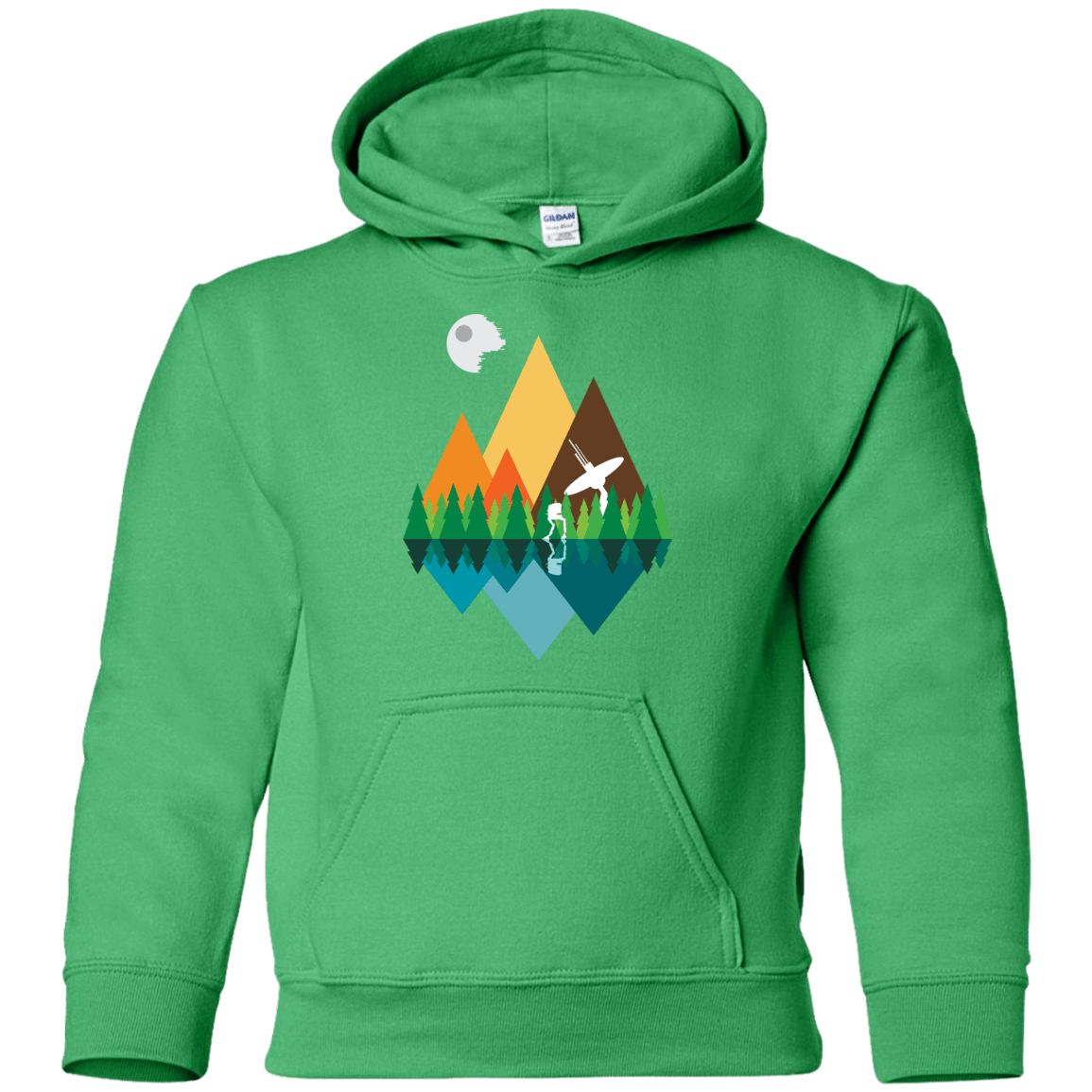 Sweatshirts Irish Green / YS Forest View Youth Hoodie