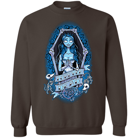 Sweatshirts Dark Chocolate / Small Forever Dead Crewneck Sweatshirt