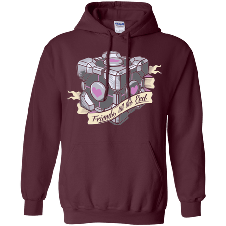 Sweatshirts Maroon / Small Friends till the End Pullover Hoodie