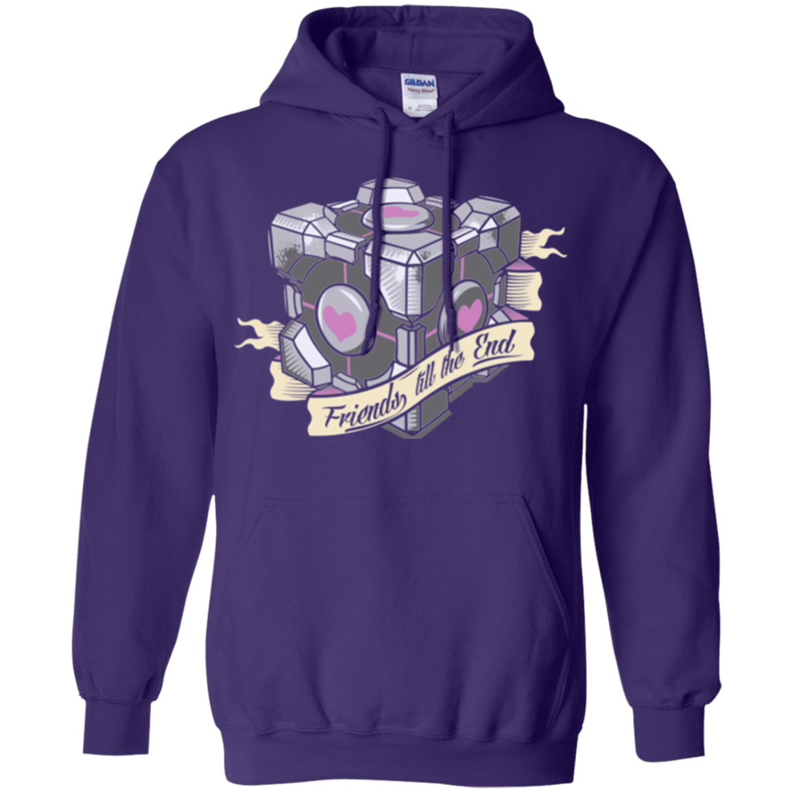 Sweatshirts Purple / Small Friends till the End Pullover Hoodie