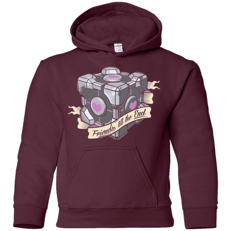 Sweatshirts Maroon / YS Friends till the End Youth Hoodie