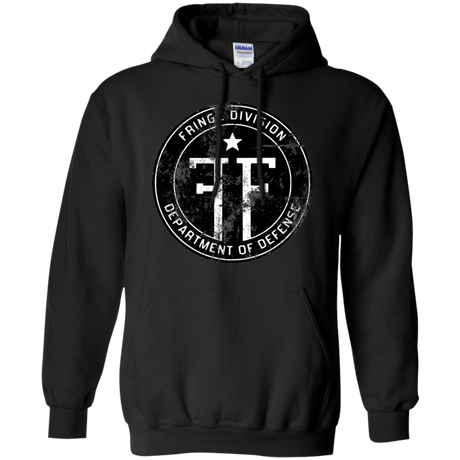 Sweatshirts Black / Small Fringe Logo Vintage Pullover Hoodie