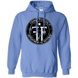 Sweatshirts Carolina Blue / Small Fringe Logo Vintage Pullover Hoodie