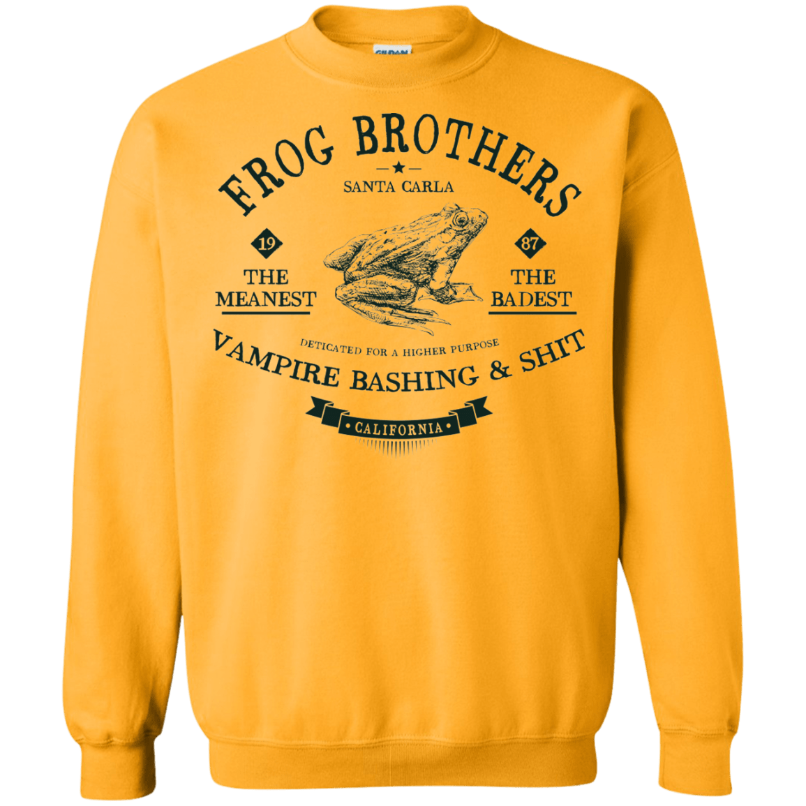 Sweatshirts Gold / Small Frog Brothers Crewneck Sweatshirt